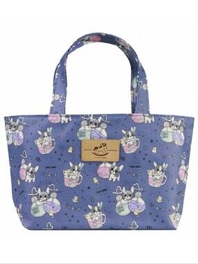Waterproof Boba Frenchie Small Tote Handbag Purse